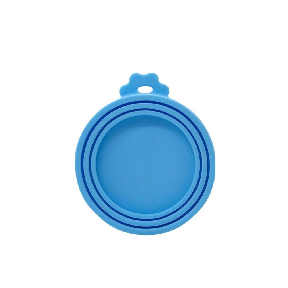 3 In 1 Reusable Food Storage Lid Keep Fresh Tin Cover Cans Cap Pet Can Box Cover Silicone Can Lid Kitchen Sealing Supplies: B
