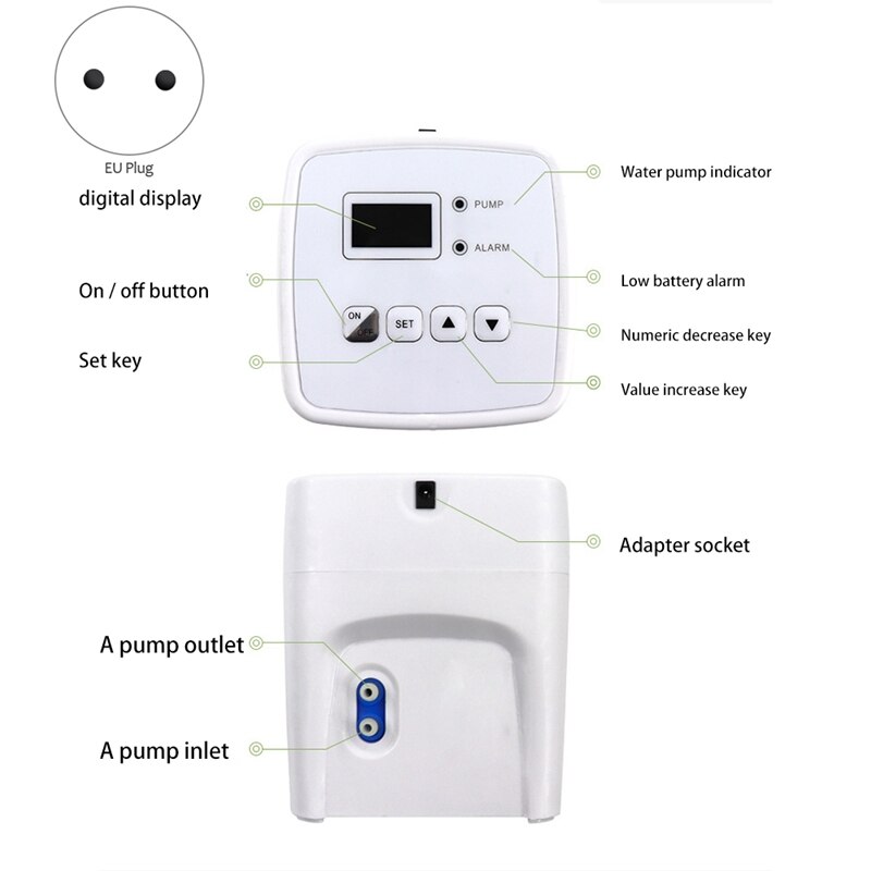 Intelligent Drip Irrigation System Automatic Watering Timer Garden Self-Watering Pump for Flowers