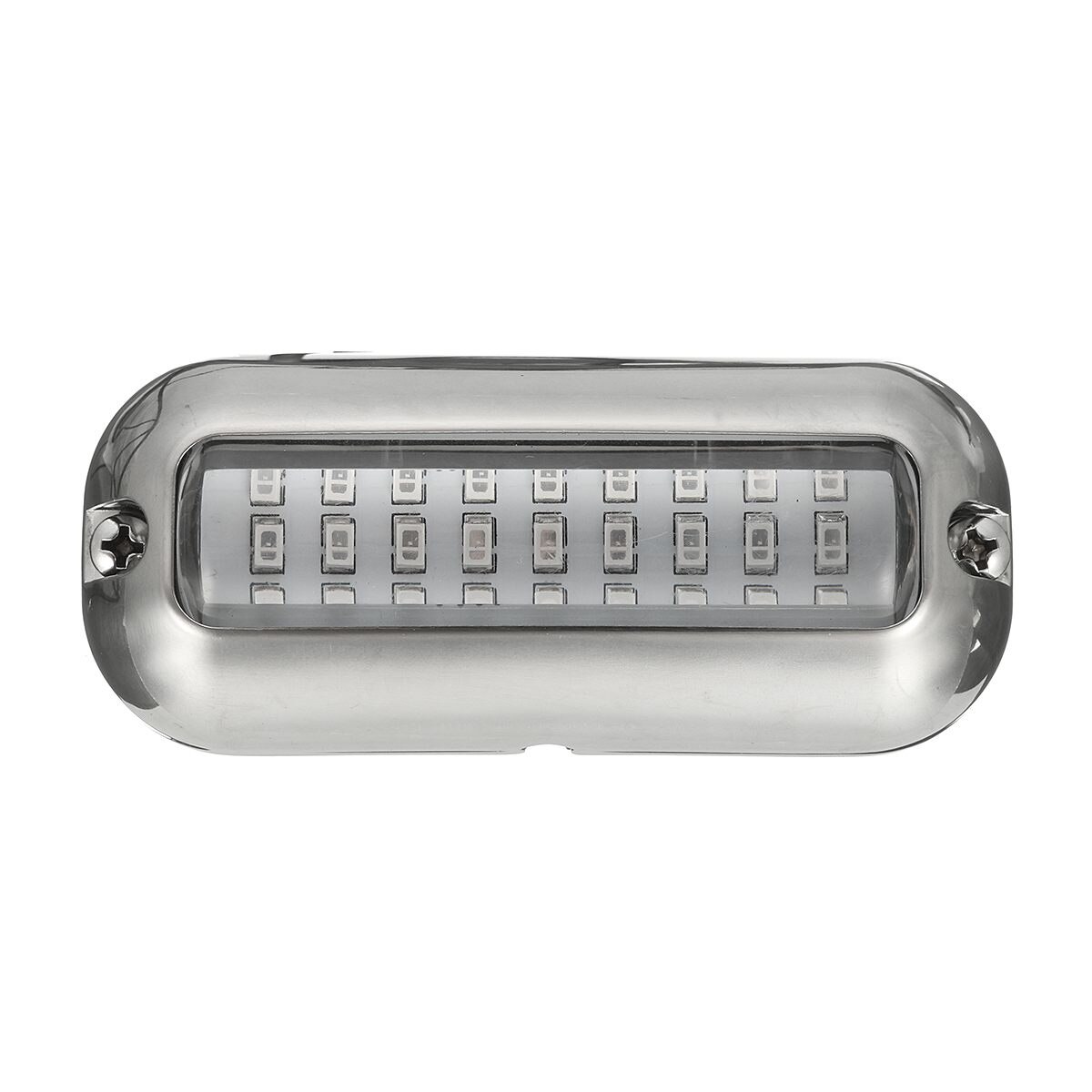 27 LED 3.5inch Blue 50W 74LM UnderWater Pontoon Waterproof For Boat Transom Lights Signal Light Lights For Boat 316SS Cover