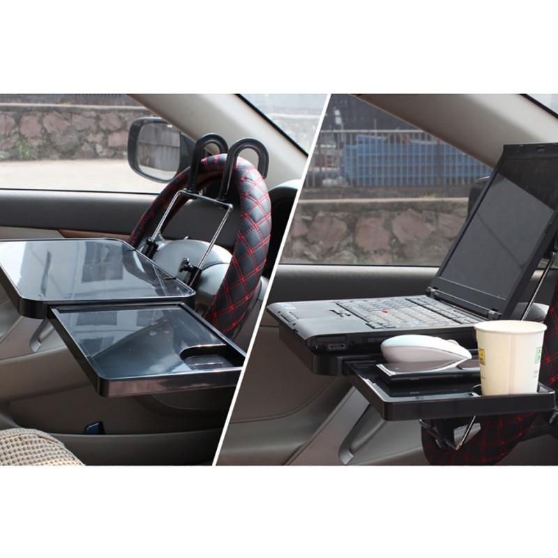 Bil suv auto laptop bakke spisebord fold stand holder rat montering skrivebord
