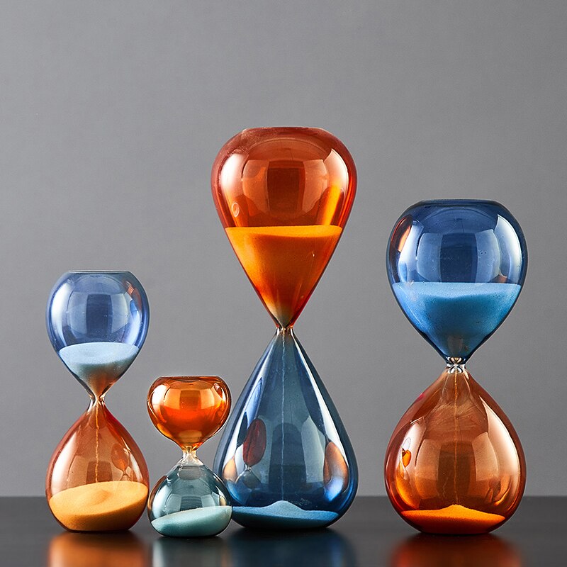 5/30/60 Minutes Hourglass Timer Time Management Tool Personality Glass Hourglass Ornaments Desk home Decorative Toys