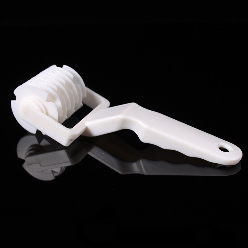 Pie Pizza Cookie Cutter Pastry Plastic Baking Tools Bakeware Embossing Dough Roller Lattice Cutter Craft Kitchen