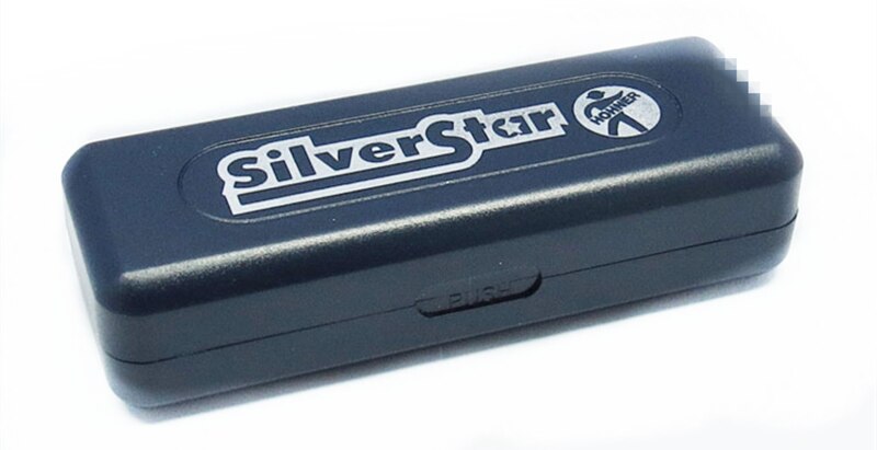 Hohner Harmonica Silver Star 10 Gaten Blues Harp Diatonische Sleutel Van C Jazz Band Mond Orgel Instrumentos Musicais harp