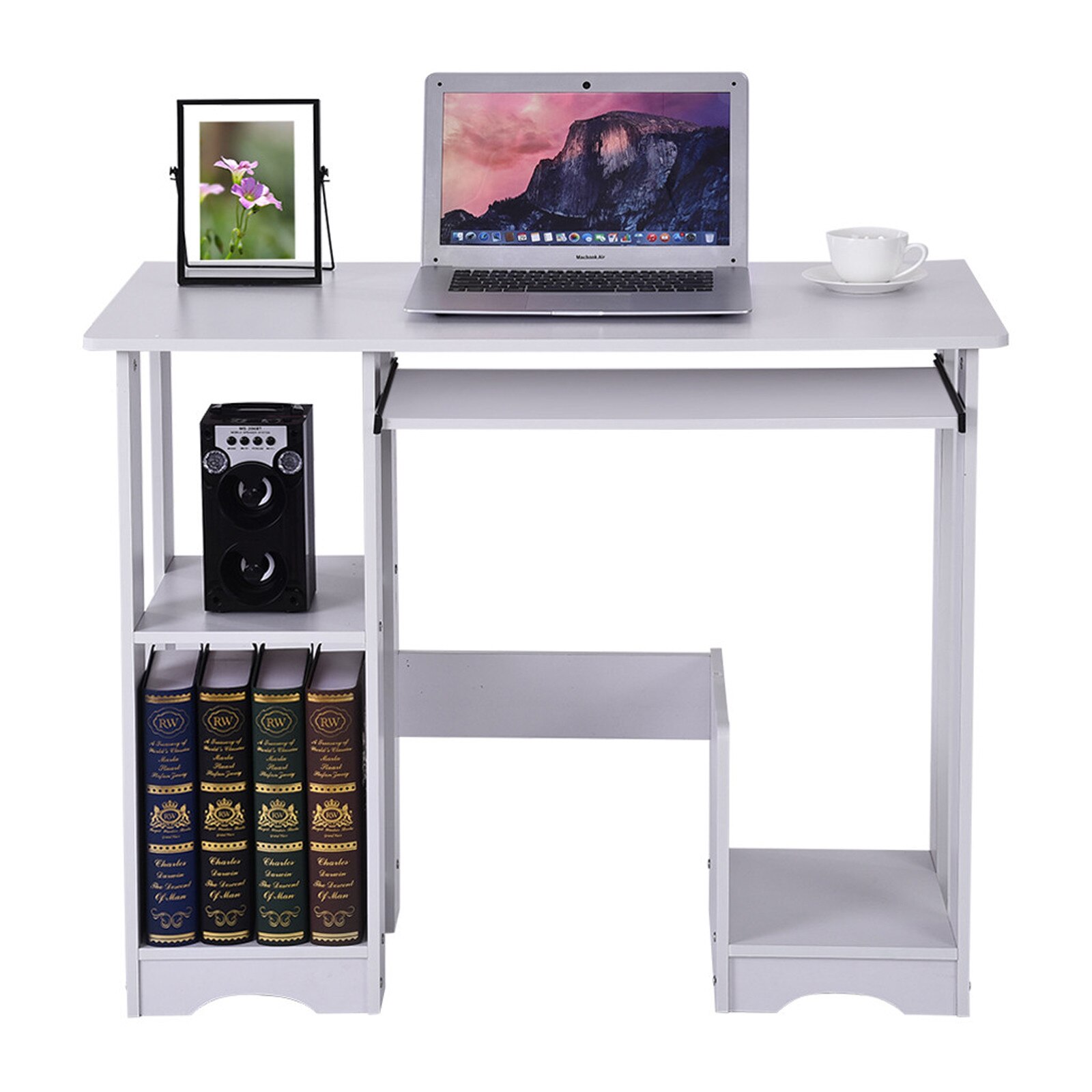 US Computer Home Desktop Computer Desk Modern Minimalist Desks Desk Writing Desk Escritorios De Habitación Us Stock