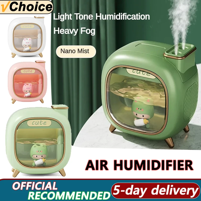 500ML Mini Aromatherapy Humidifier Portable Car Air Humidifier Essential Oil Diffuser USB Air Humidifier for Car Home Travel