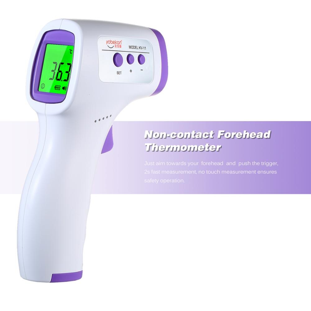 Digital LCD Temperature Indoor Room Meter Thermometer Hygrometer Sensor Humidity Thermometer Infrared Digital Termometro: Style 6