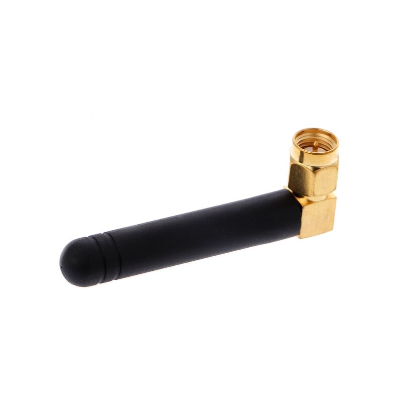 433Mhz Antenna With Right Angle SMA Male Connector 2dBi 50mm