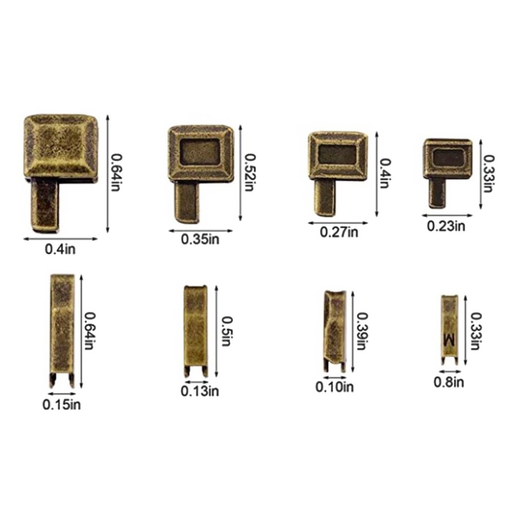 10Sets Metal Repair Zipper Stopper Open End DIY Sewing Zipper Buckles Homemade Clothes Making Accessories 3#5#8#10#