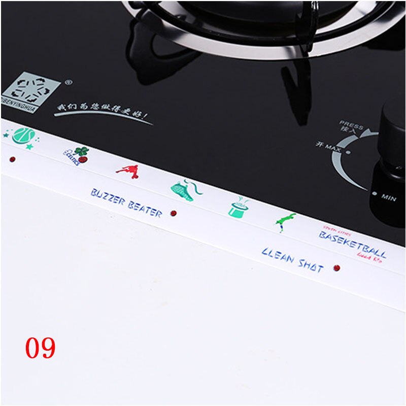 Kitchen joint sealing strip waterproof strip bathroom toilet slot corner tape: 09