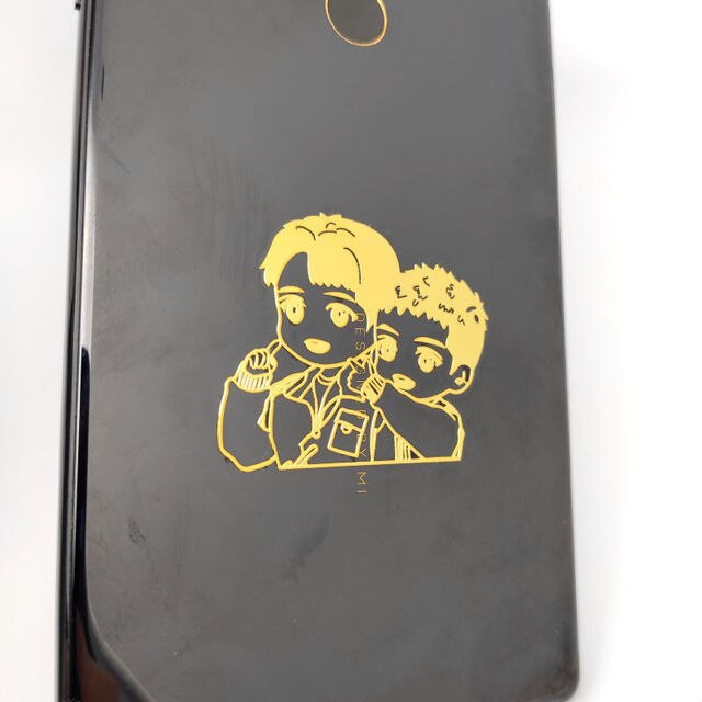 Word Of Honor Shan He Ling Anti Radiation Sticker Gong Jun Zhang Zhehan Metal Sticker Wen Kexing Zhou Zishu Signature Sticker: M  2pcs