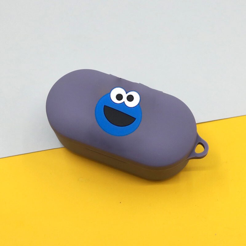 Tegneserie silikone etui til qcy  t2s trådløs bluetooth øretelefon stødsikre beskyttende tasker til qcy  t2s cover cover ladeboks: 6