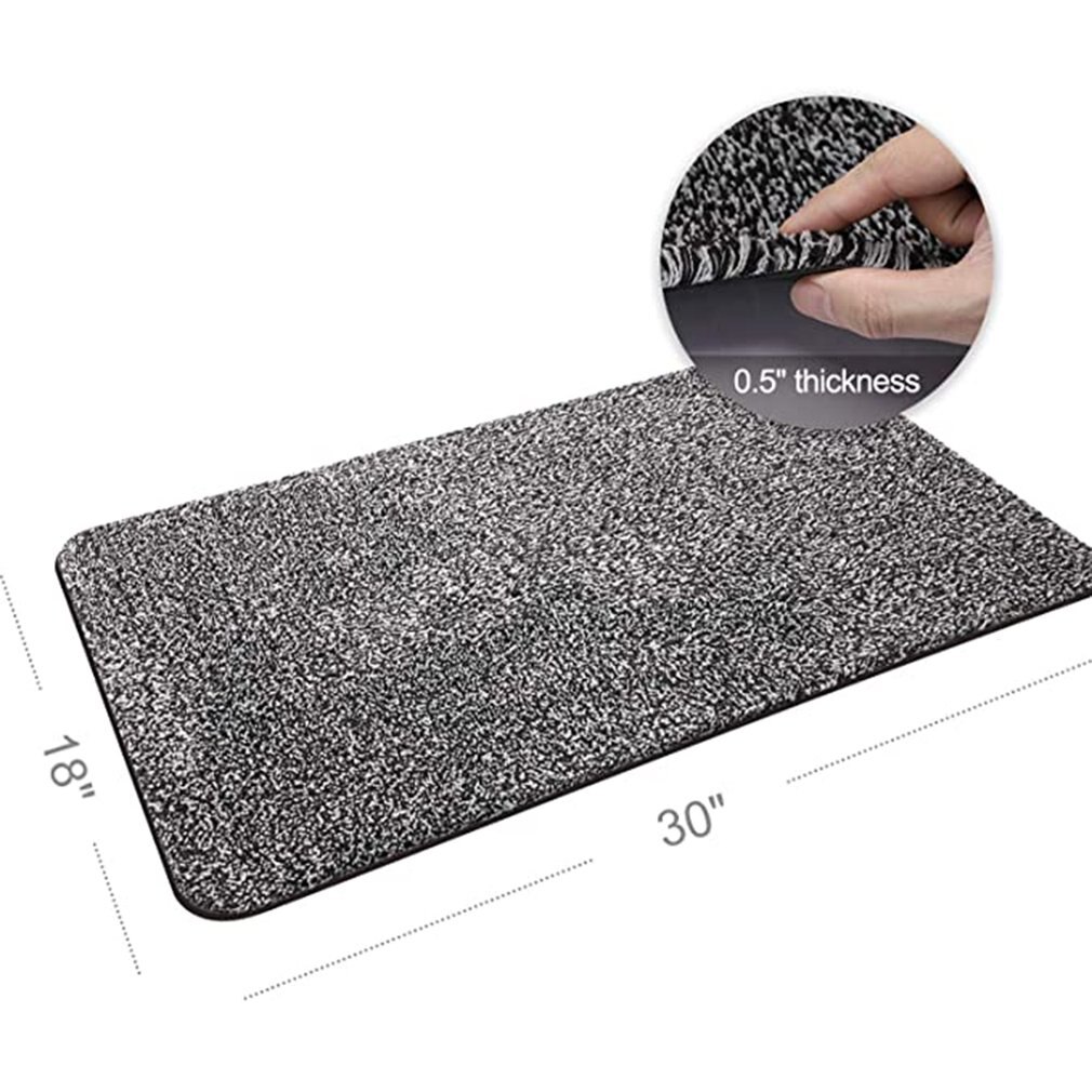 Wycieraczka robić butów wycieraczka wewnętrzna Super chłonny maty niskoprofilowe robić wody antypoślizgowy dywan wejściowy robić frontowe drzwi wewnątrz maty brud traper: 02