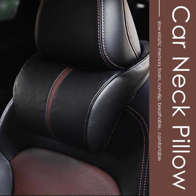 Auto Headrest Neck Rest Car Head Neck Rest Pillow Cushion Memory Cotton Car Car Interior Accessories Safety Seat Support
