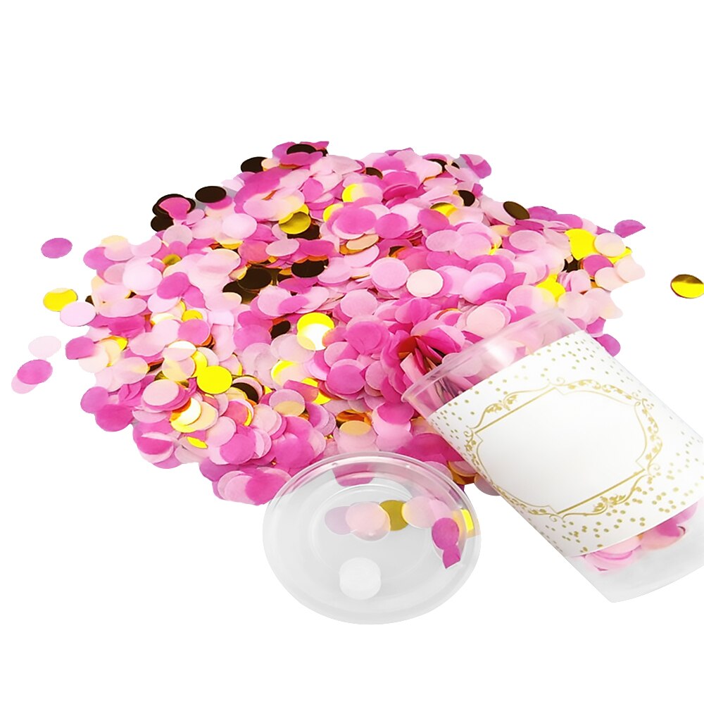 Push-Pop Mixed Confetti Wedding Bridal Anniversary Confetti Birthday Decoration Confetti Eco-Friendly Supplies: 02