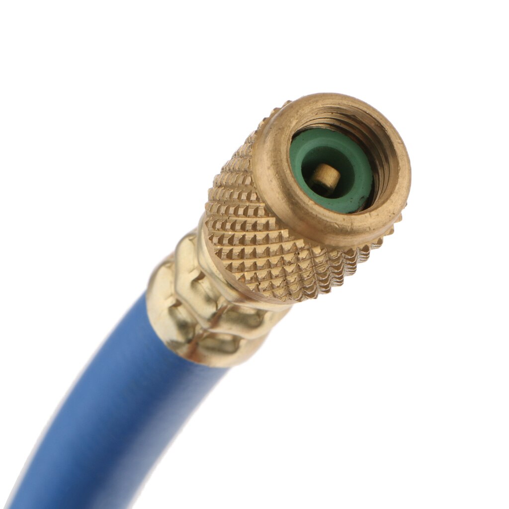 Car Air Conditioning AC R134A Refrigerant Recharge Hose Blue