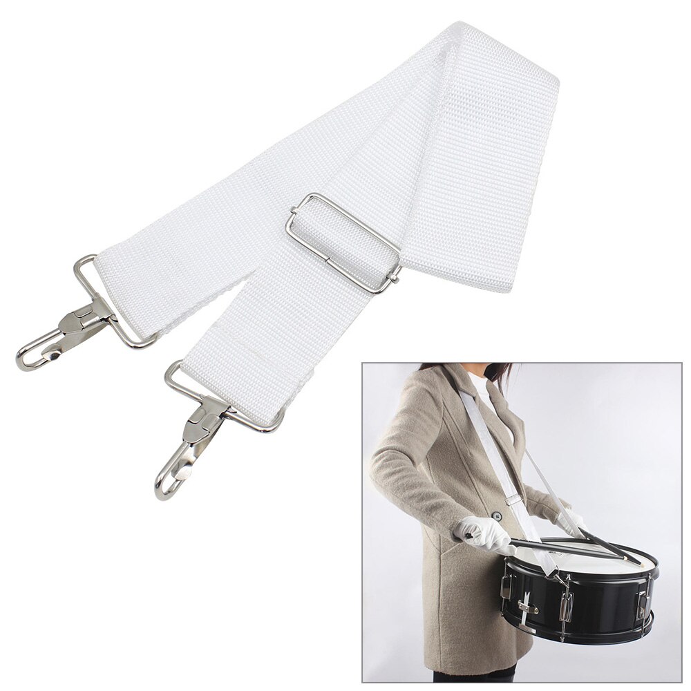 Adjustable Nylon Parade Marching Snare Drum Sling Strap Belt Musical Instrument Accessory
