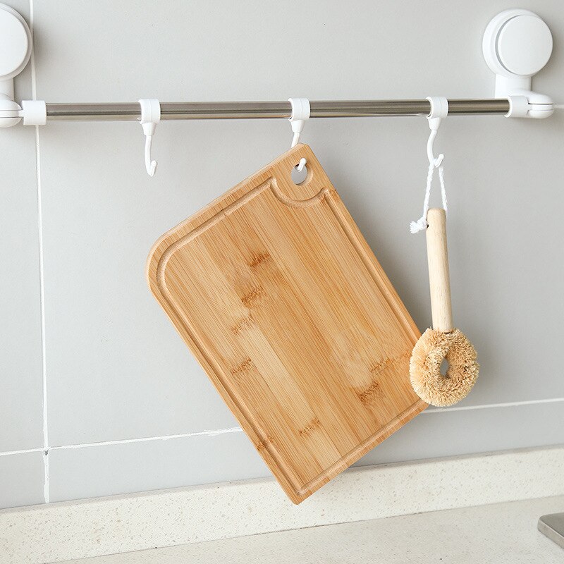 Household large kitchen cutting board Bamboo cutting fruit board cutting board cutting board simple rectangular cutting board