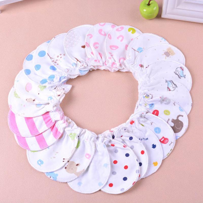 3Pcs Leuke Cartoon Baby Baby Jongens Meisjes Anti Scratch Zachte Handschoenen Handschoenen Baby Kids Wanten Handschoenen Z5M9