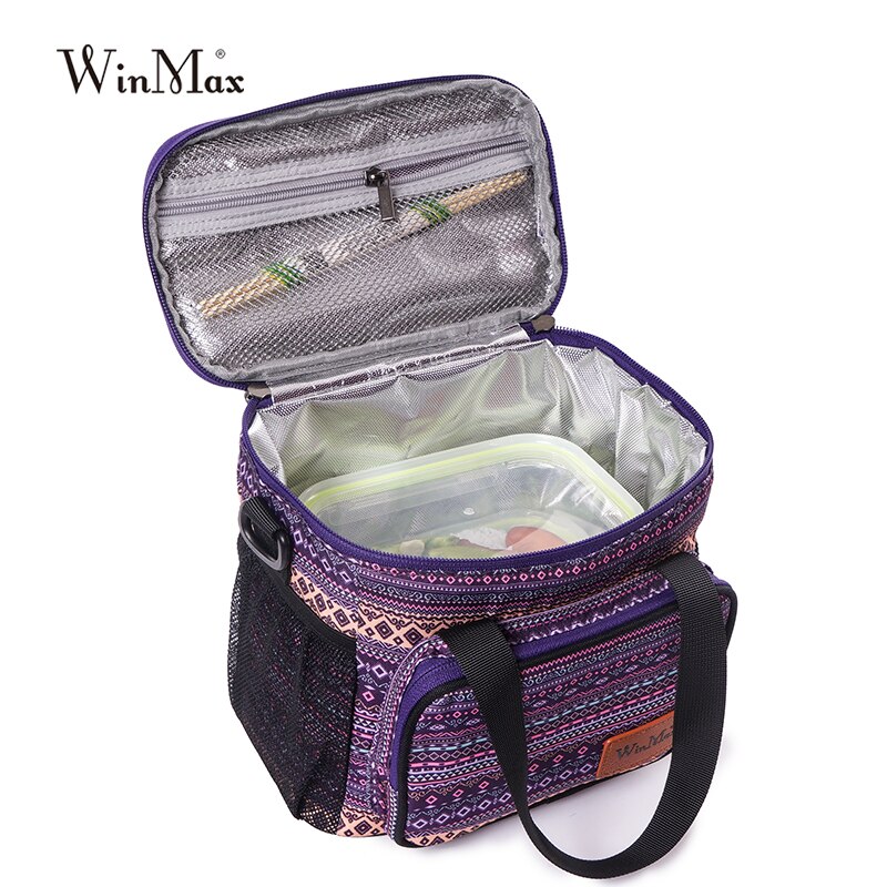 Winmax Böhmen Mittagessen Taschen für Frauen Isolierte Thermische Kühler Mittagessen Kasten Picknick Frisch Tasche Bolsa termica loncheras para mujer