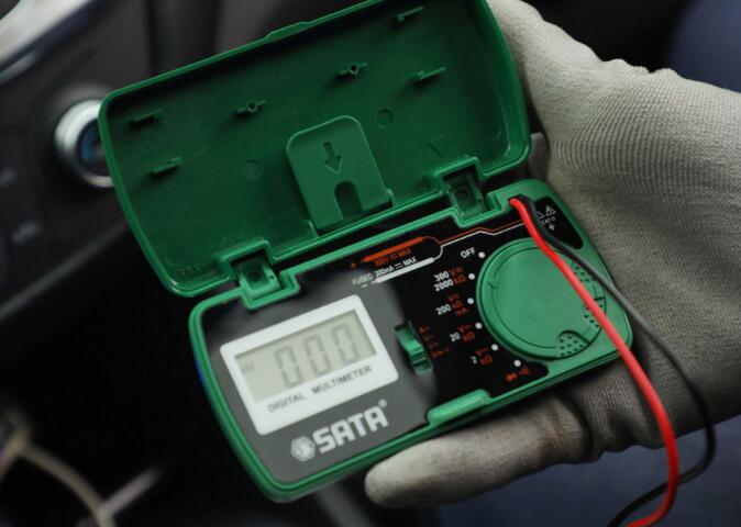 Xiaomi sata multimeter full range overload protection ac and dc voltage mini pocket easy measurement measurable continuity