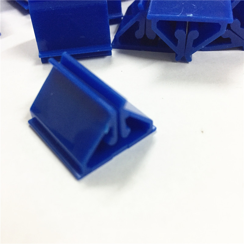 10PCS Crystal Full trasparent PP Full Plastic CardS Base Stand for Paper Card Board Games Children Cards Stand Game Accessories: Red