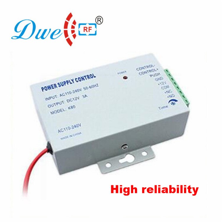DWE CC RF Access Control Power Supply RFID Fingerprint Door Device Mini Power Supply Control K80