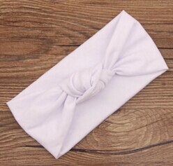 Baby Krawatte Knoten Stirnband Gestrickte Baumwolle Kinder Mädchen elastische haar bands Turban bögen für mädchen Stirnbänder Sommer bandeau bebe: 1