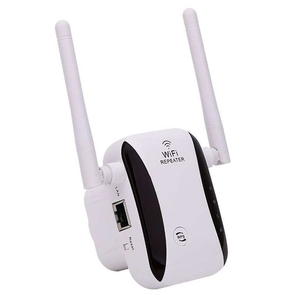 Extensor de repetidor WiFi de 300Mbps, punto de acceso AP inalámbrico, rango WiFi de 2,4 GHz para el cuidado de la Oficina: UK