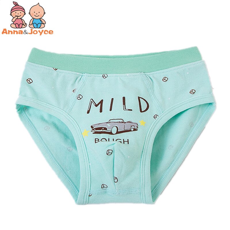2 stuks / partij jongensondergoed babyjongens schattig ondergoed kinderen jongens slips