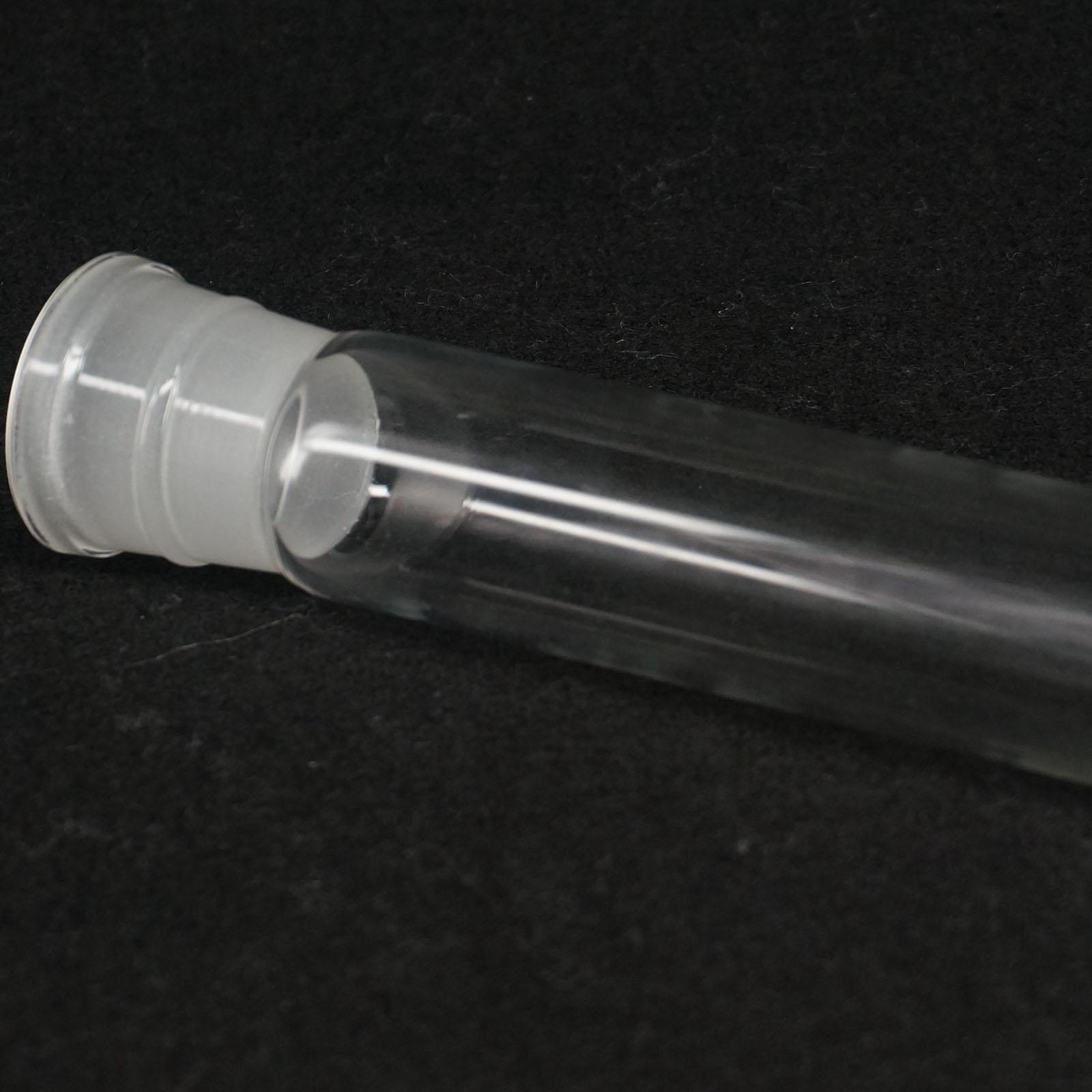 29/32 Both Ground Joint Glass Straight Connecting Adapter Tube Lab Glassware
