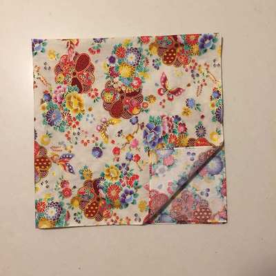 Furoshiki-Pañuelo de tela estilo japonés, 45cm, muchos usos: 9
