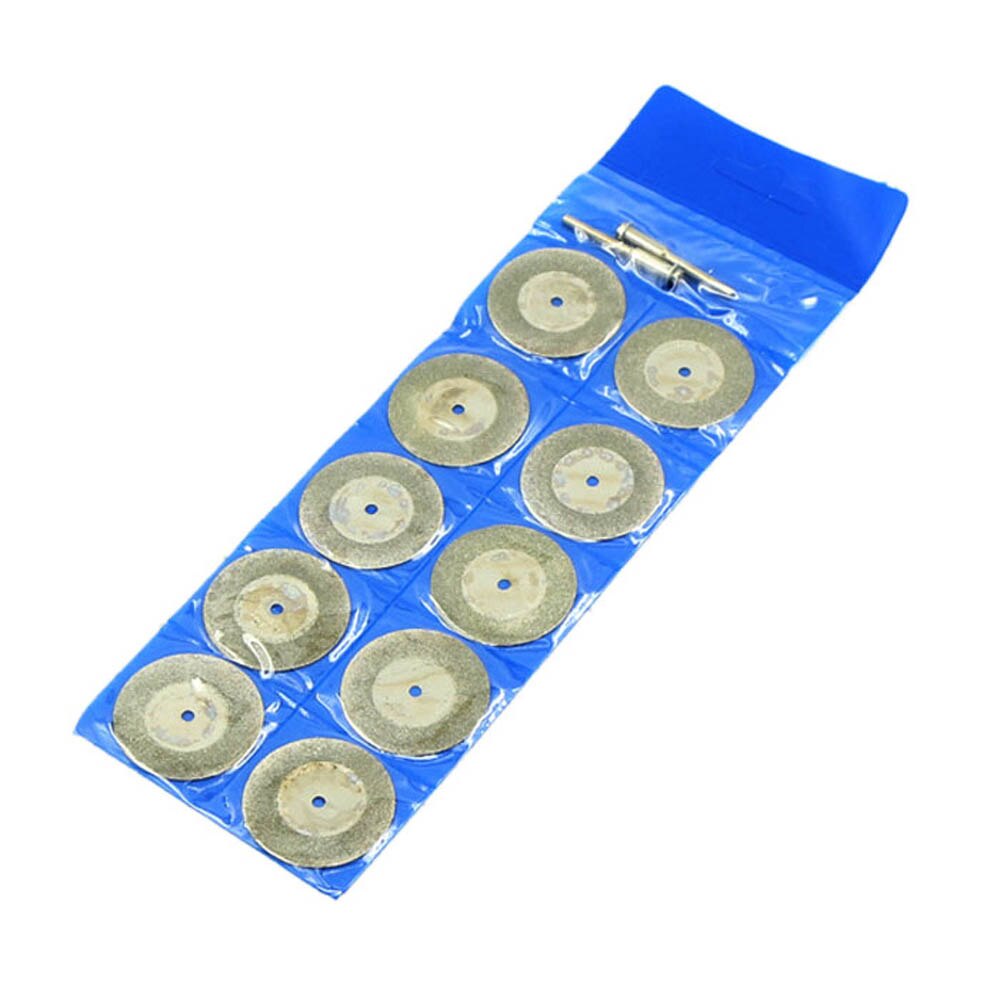 Dremel – coupe-verre revêtu de diamant, accessoires pour lame de scie Dremel, coupe-verre, pierre, bois de Jade, 10 à 35MM