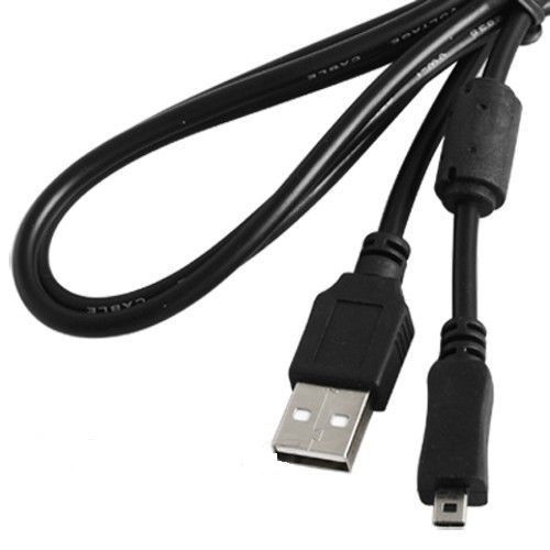 For Sony DSC-W800 W810 Camera Sync Data USB 2.0 Cable Charger Charging Black