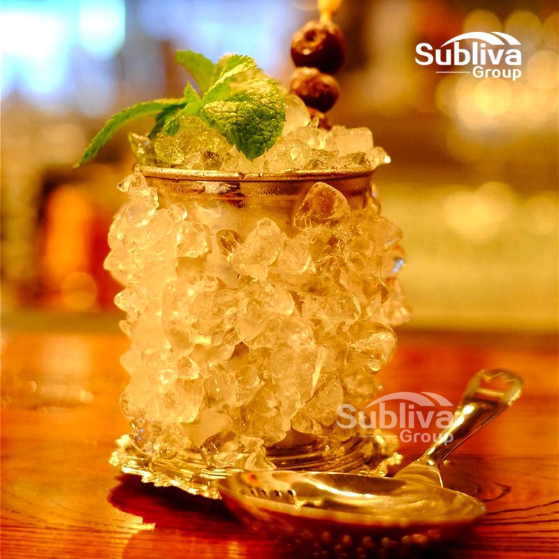 Mint julep krus cocktail krus i rustfrit stål blandede drinks krus martini mojito drink bar fest øl krus