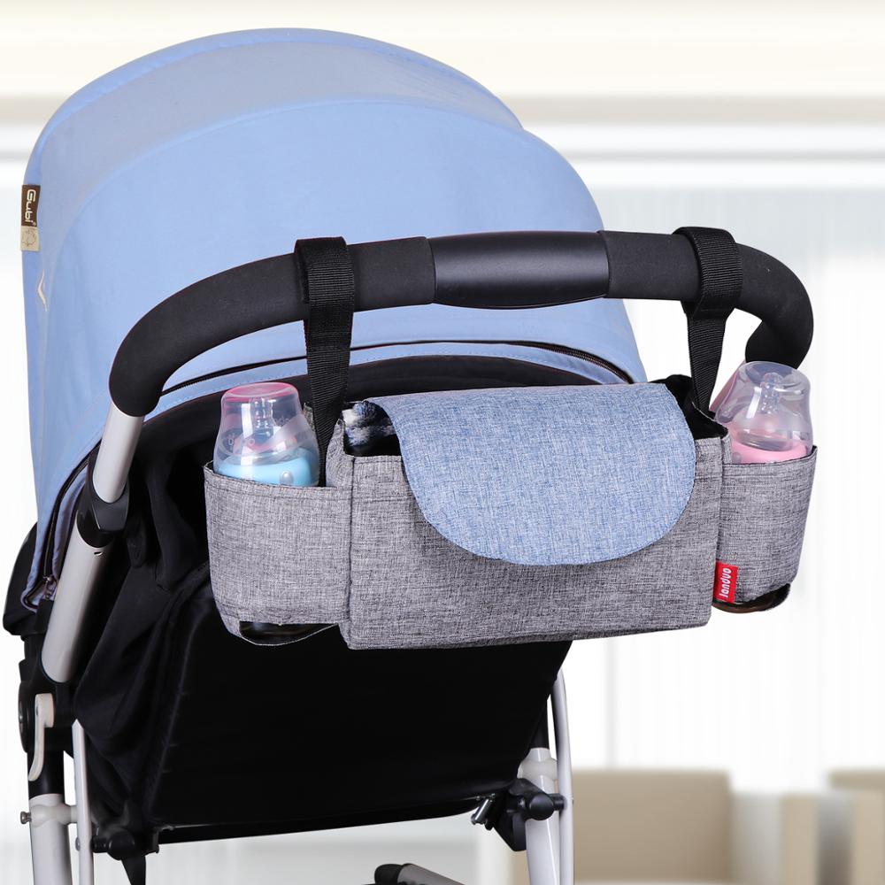 Land Baby Kinderwagen Lagerung tasche Veranstalter Tragbare Baby Wagen Hängen Zubehör Taschen Multi-funktion Kinderwagen Tasche MPB29