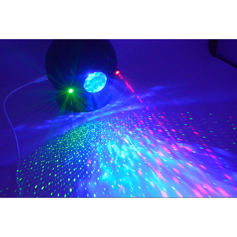 Starry Sky Projection Lamp with Base USB Rechargeable Romantic Star Projector with Remote Control for Home Room MOW