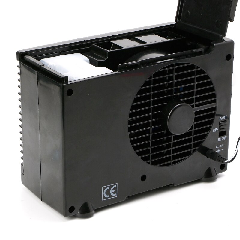 Klimaanlage Elektronische Tragbare Für Autos 12V Einstellbar 60W Auto Kühler Lüfter Wasser Eis Verdunstungs Sicherheit Schutz