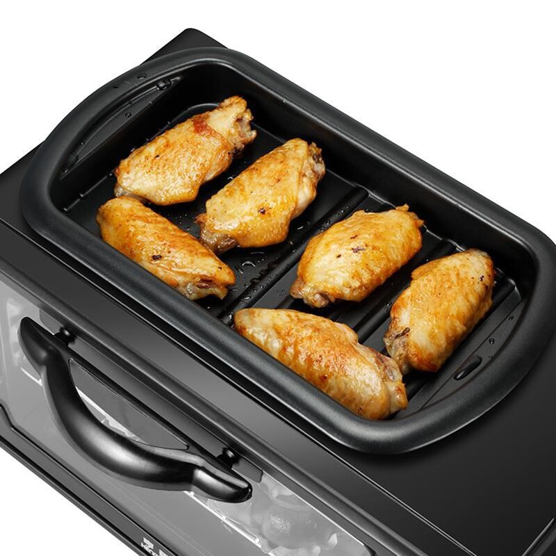 220V Multifunctional 3 in 1 Sandwich Breakfast Machine Household Coffee Machine Mini Electric Oven Bread Toaster With Frying Pan