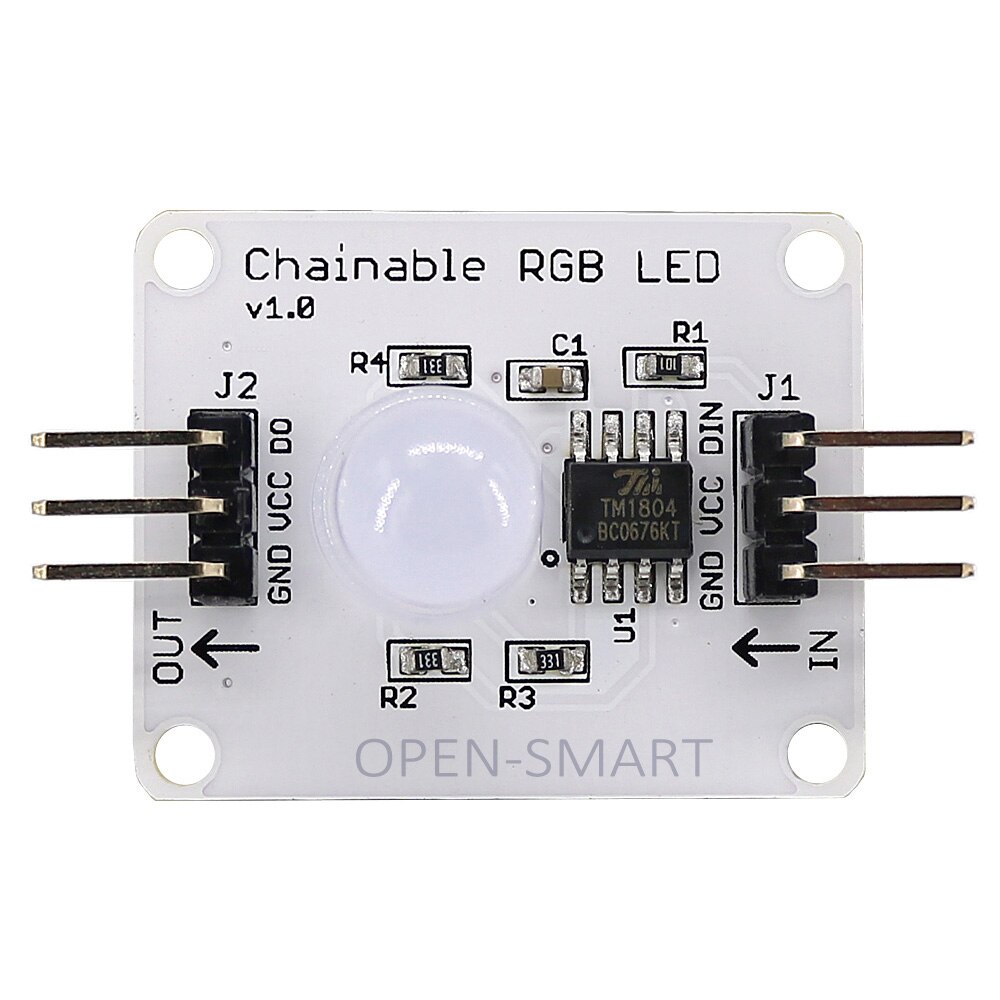 RGB 3 Farbe Vollfarb-led-modul Für Arduino Verkettbare Hervorgehoben Nebel Led-modul