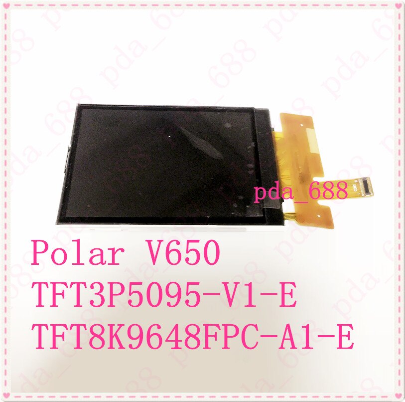 Tft3p5095-v1-e Original para ordenador de bicicleta, GPS Polar V650, panel de pantalla LCD, tft8k9648fpc-a1-e,: Default Title