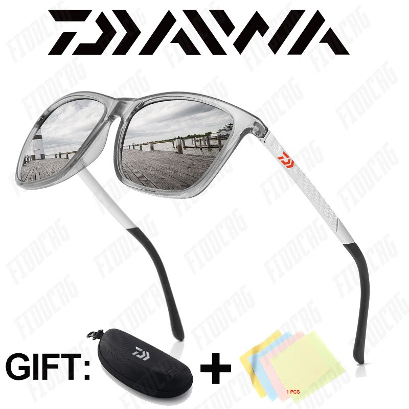 Daiwa Mannen Gepolariseerde Vissen Bril Outdoor Sport Zonnebril Camping Wandelen Driving Vissen Eyewear UV400