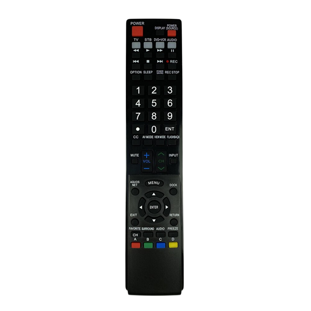 Remote Control For Sharp LC40LE810 LC40LE810UN LC40LE820 LC40LE820UN LC46LE810 LC46LE810UN Aquos LCD TVs