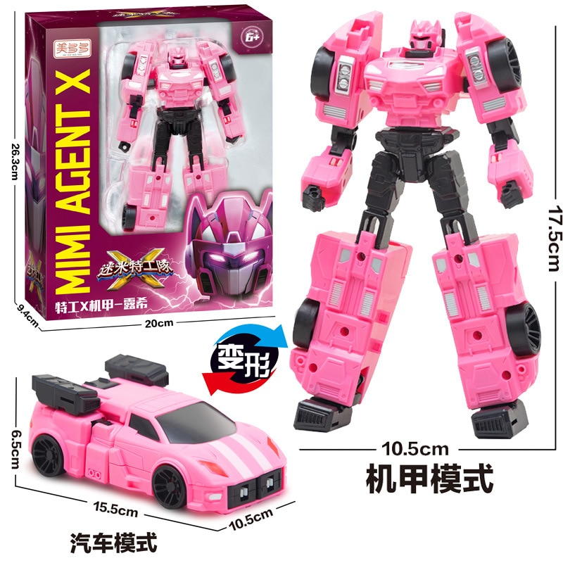 Miniforce Transformatie Action Figure Speelgoed Agent Speelgoed X Volt Semey Air Force Kinderen Speelgoed Voor Jongens Kleur zwart