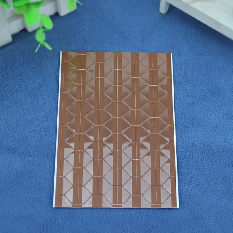 102Pcs/Sheet Pvc Foto Ablum Hoek Stickers Diy Hoek Scrapbook Papier Fotoalbums Frame Foto Decoratieve: Brown