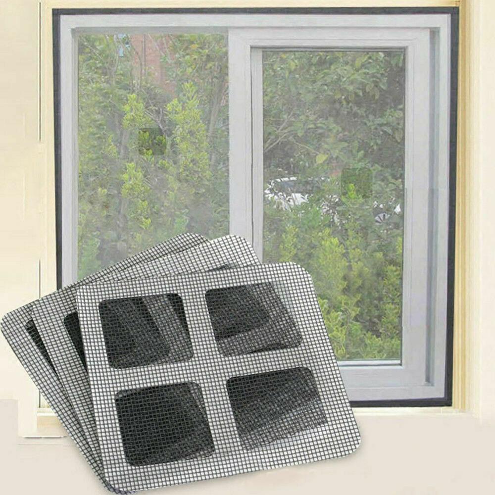 3PCS Window and Door Screen Repair Patches Adhesive Repair Kit Net Window Home