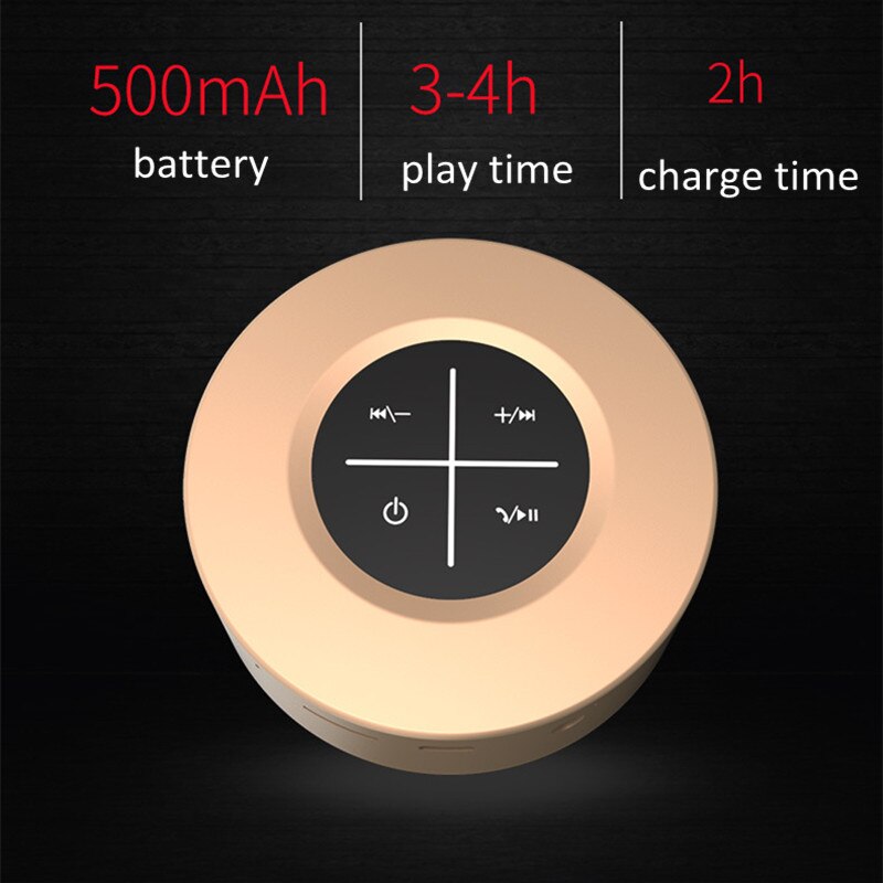 Mini Bluetooth Speaker Smart Touch Screen Ondersteuning TF card Handsfree bellen voor mobiele telefoons Draadloze Subwoofer Auto Luidspreker