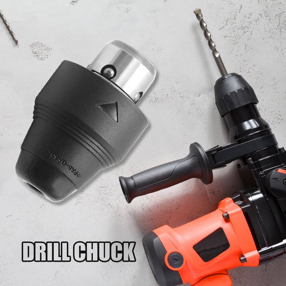 Mini Drill Chuck Strong Toughness Electric Portable Electric Motor SDS Shaft Fixture for GBH2-26DFR/28DFV/4-32DFR