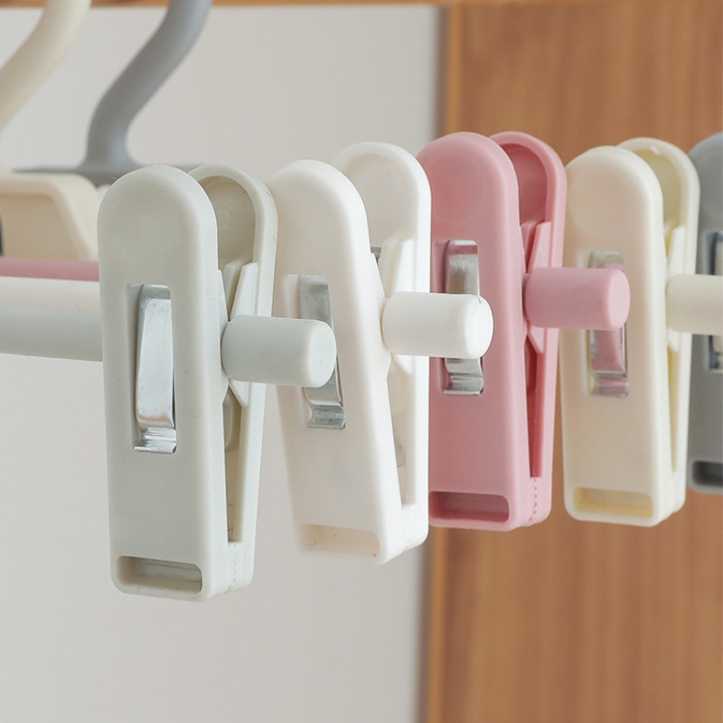 1 Uds. Pantalones de Metal fuerte perchas de almacenamiento ropa Clip ajustable para Pantalones Falda pantalones de vestir organización de almacenamiento en casa
