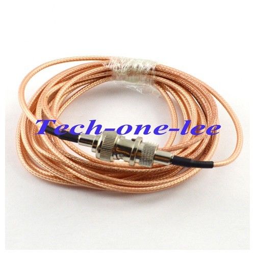 1 stuk BNC verlengkabel BNC stekker naar BNC vrouwelijke Jack connector adapter pigtail kabel RG316 3 M