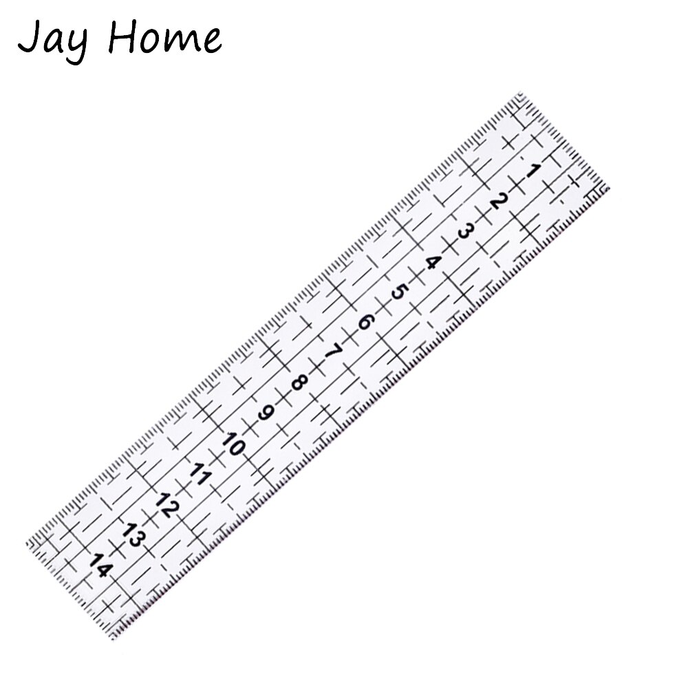 1PC Quilting Ruler Rectangle Square Acrylic Quilting Ruler Fabric Cutting Ruler with Grid Lines for Quilting Sewing &amp; Crafts
